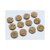 Wasteland Bases - Round 25mm (5)