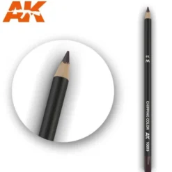 Watercolor Pencil Chipping Color