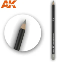 Watercolor Pencil Concrete Marks