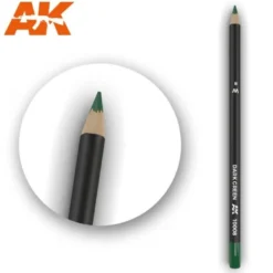 Watercolor Pencil Dark Green