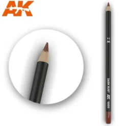 Watercolor Pencil Dark Rust