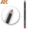 Watercolor Pencil Red