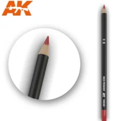 Watercolor Pencil Red Primer