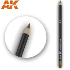 Watercolor Pencil Streaking Dirt