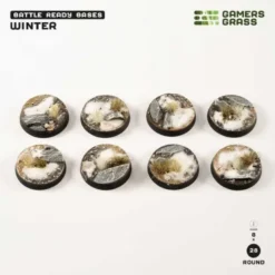 Winter - Round 28mm (x8)