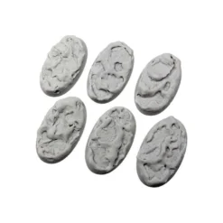 Winter Shale Bases, Oval 60mm (4)