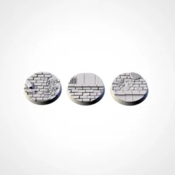 WWII Bases 40mm (10 Tops)