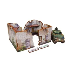 WW2 Normandy Achtung Panzer Ruins 1 (Prepintado)