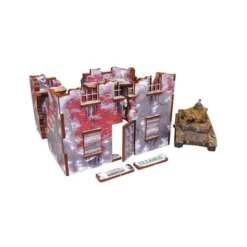 WW2 Normandy Achtung Panzer Winter Ruins 3 (Prepintado)