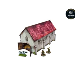 WW2 Normandy Cowshed (Prepintado)