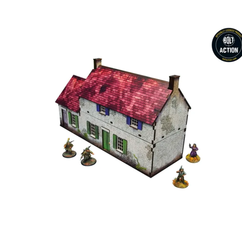 WW2 Normandy Homestead w. Outbuildings (Prepintado)