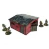 WW2 Normandy Large Brick Shed (Prepintado)