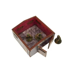 WW2 Normandy Large Tin Shed (Prepintado)