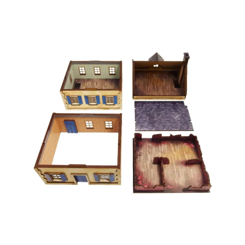 WW2 Normandy Townhouse 3 (Prepintado)