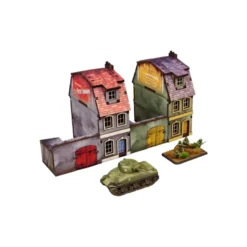 WW2 Normandy Townhouse 1 (Prepintado) 15mm