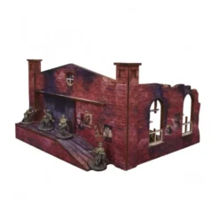 WW2 Ostfront Stalingrad Factory Back (with ramp) (1) (Prepintado) [28mm/1:56]