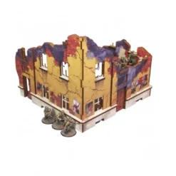 WW2 Ostfront Stalingrad School Right (with 3rd floor) (1) (Prepintado) [28mm/1:56]