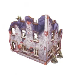 WW2 Ostfront Stalingrad Univermag Left (with 3rd floor) (1) (Prepintado) [28mm/1:56]