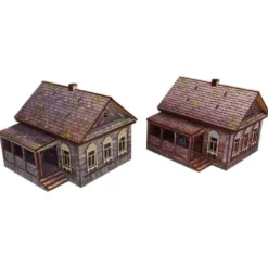 WW2 Ostfront Village Doma (2) (Prepintado)