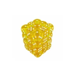 Yellow with White 12 mm (36)